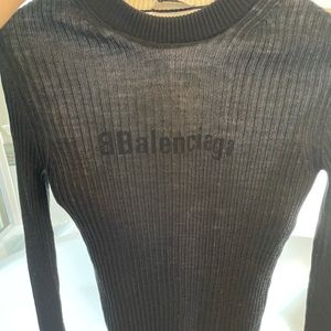 Balenciaga wool sweater size XS